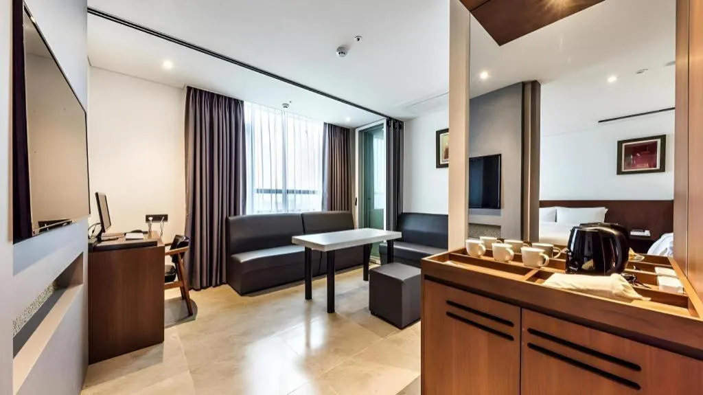 Bed in CS Premier Hotel