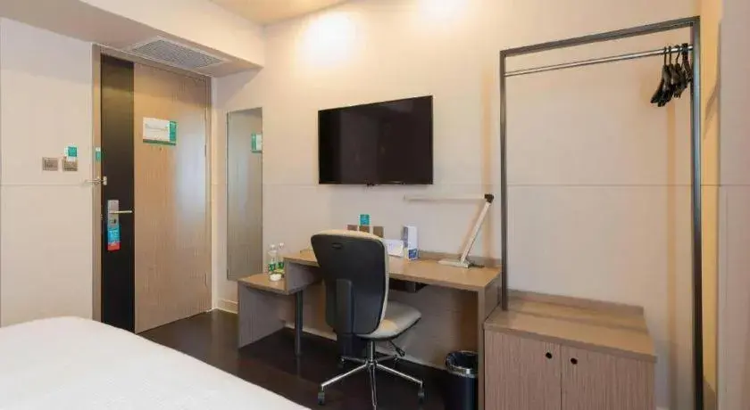 Bed in Jinjiang Inn Select Shenyang Tawan Xingshun Night Market Metro Station Bed in Jinjiang Inn Select Shenyang Tawan Xingshun Night Market Metro Station