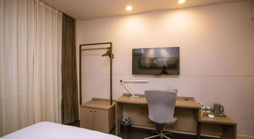 Bed in Jinjiang Inn Select Shenyang Tawan Xingshun Night Market Metro Station Bed in Jinjiang Inn Select Shenyang Tawan Xingshun Night Market Metro Station