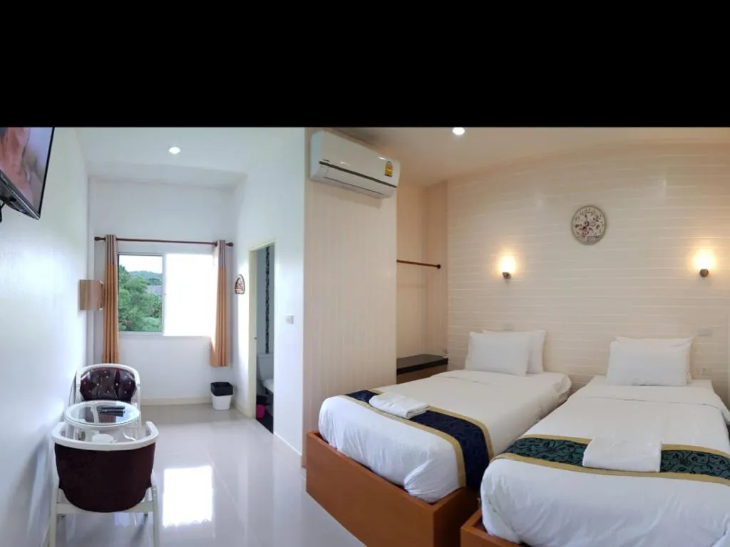 Bed in The Aam resort