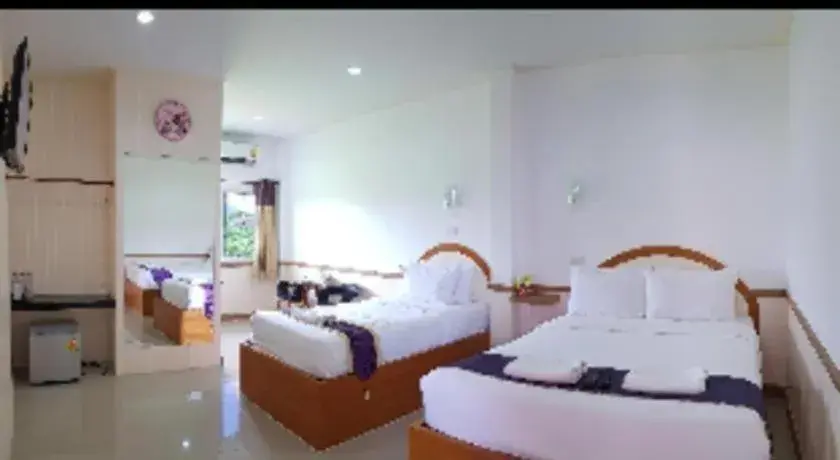 Bed in The Aam resort Bed in The Aam resort