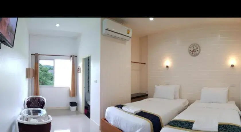 Bed in The Aam resort Bed in The Aam resort