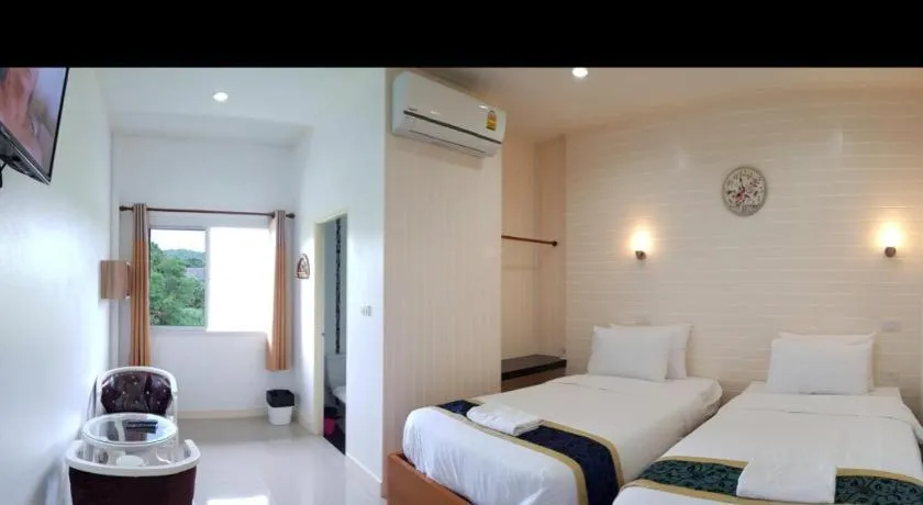 Bed in The Aam resort