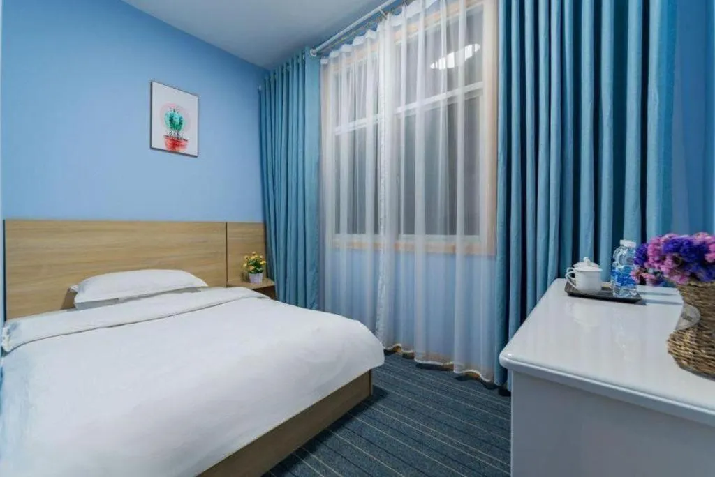 Bed in Zhaoxiangju Boutique Hotel Changshui Branch