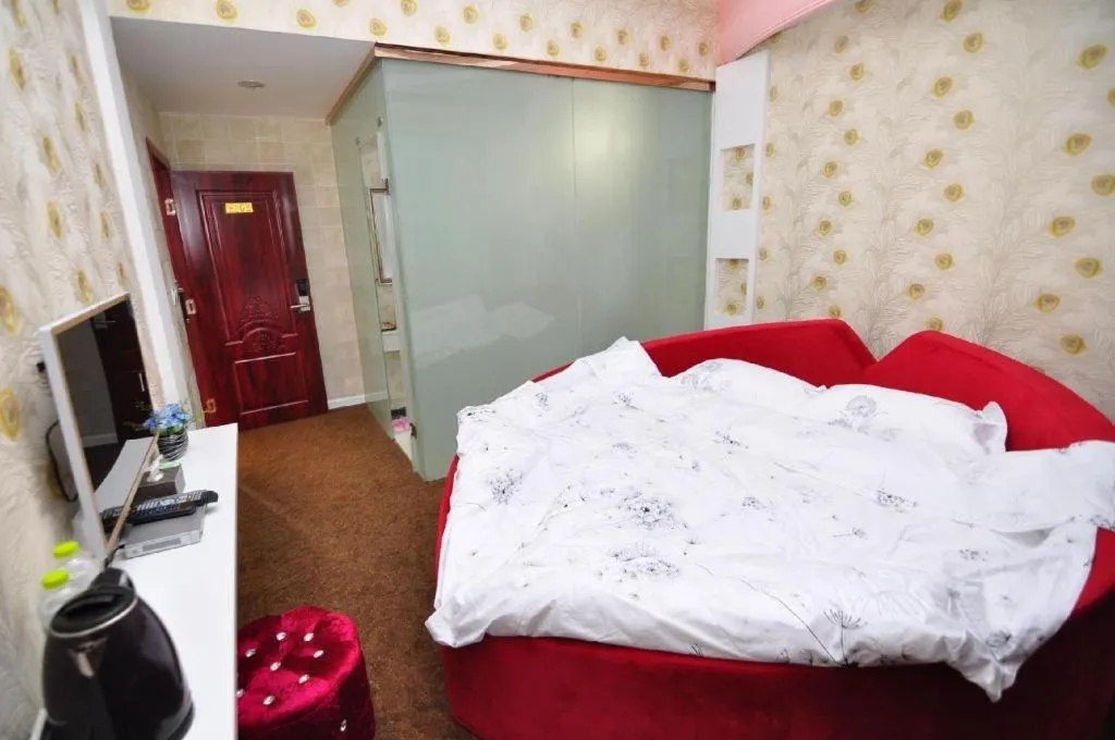 Bed in Zhaoxiangju Boutique Hotel Changshui Branch