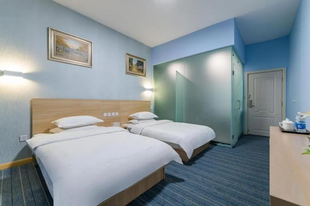 Bed in Zhaoxiangju Boutique Hotel Changshui Branch