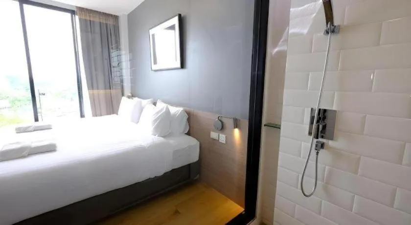 Bed in R Photo Hotel