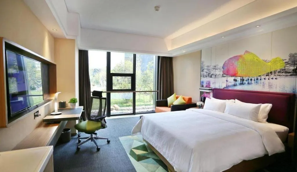 Bed in Hampton by Hilton Shunde Longjiang