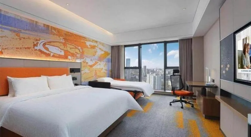 Bed in Hampton by Hilton Shunde Longjiang