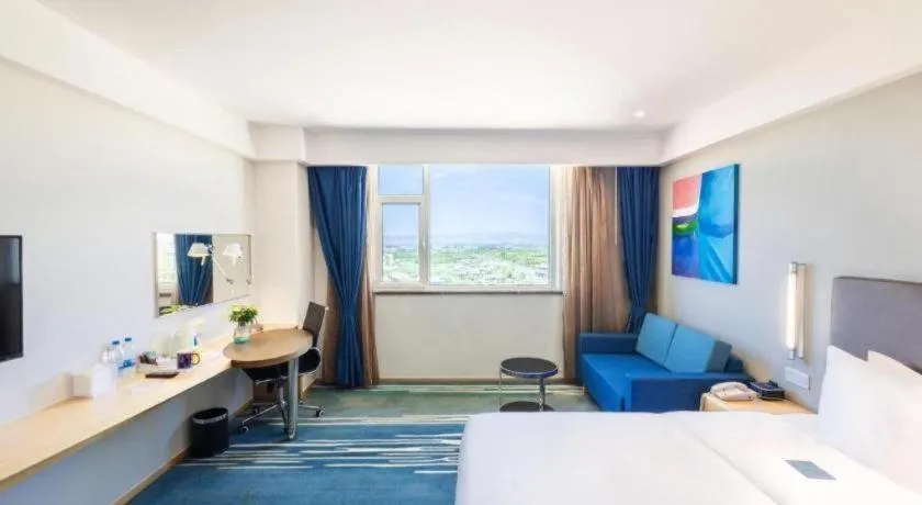 Bed in Holiday Inn Express Zhangye By IHG