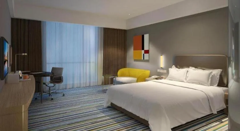 Bed in Holiday Inn Express Zhangye By IHG