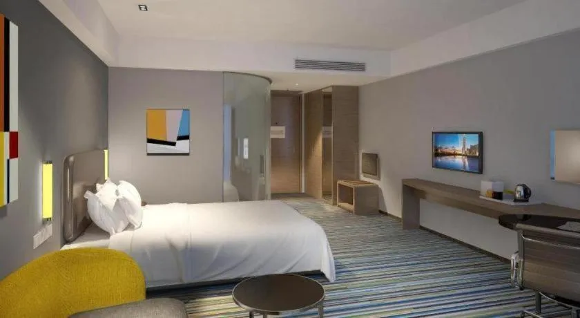 Bed in Holiday Inn Express Zhangye By IHG