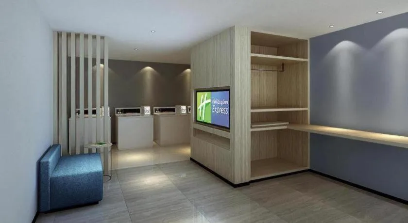 Bed in Holiday Inn Express Zhangye By IHG