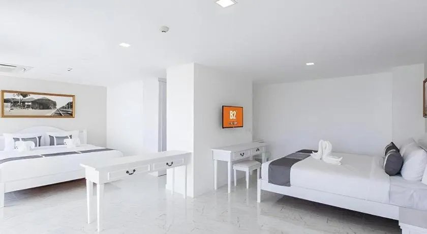 Bed in B2 Hua Hin Premier Hotel