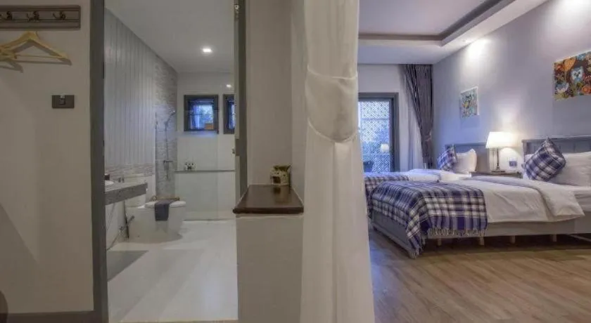 Bed in Nan Boutique Resort