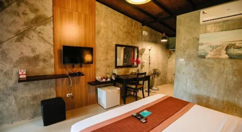 Bed in Panwana Resort