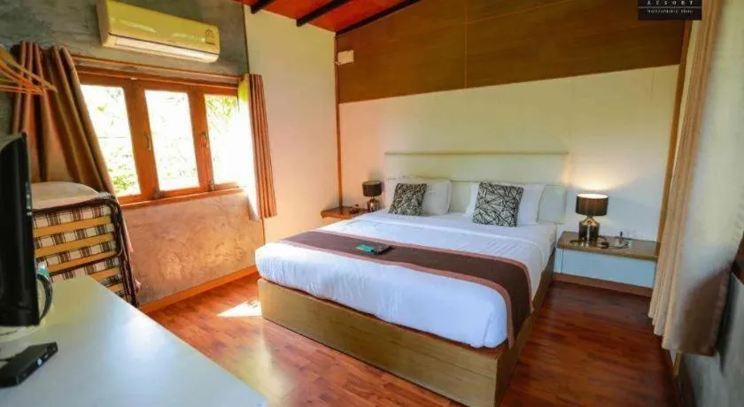 Bed in Panwana Resort