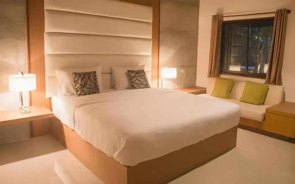 Bed in Panwana Resort Bed in Panwana Resort