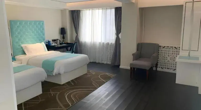 Bed in Xana Hotelle Beijing Qianmen Footbridge Metro Station Bed in Xana Hotelle Beijing Qianmen Footbridge Metro Station