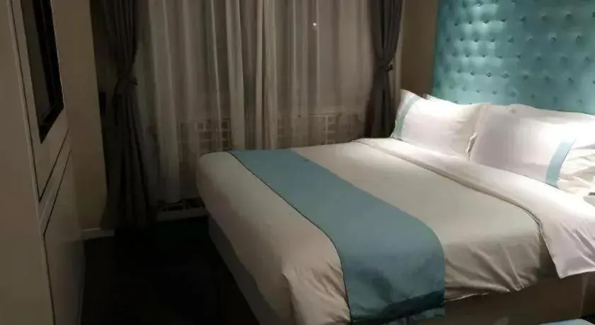 Bed in Xana Hotelle Beijing Qianmen Footbridge Metro Station Bed in Xana Hotelle Beijing Qianmen Footbridge Metro Station