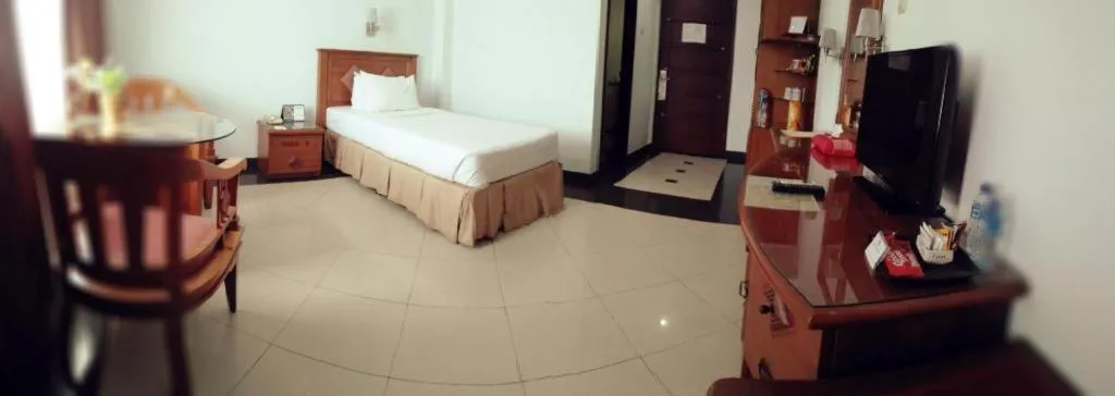Bed in Hotel Tarakan Plaza