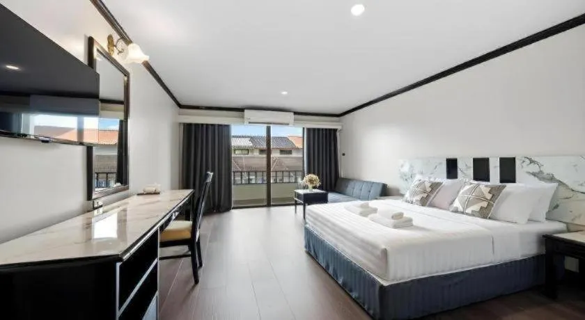 Bed in Town In Town Gardent Resort