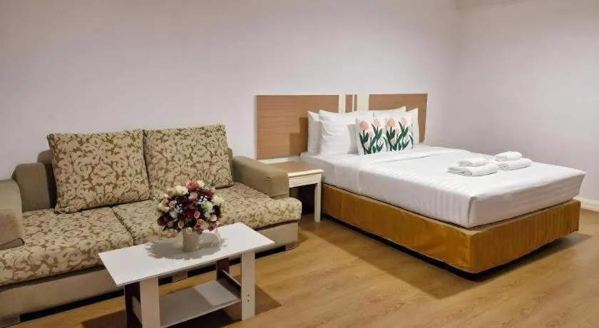 Bed in Town In Town Gardent Resort