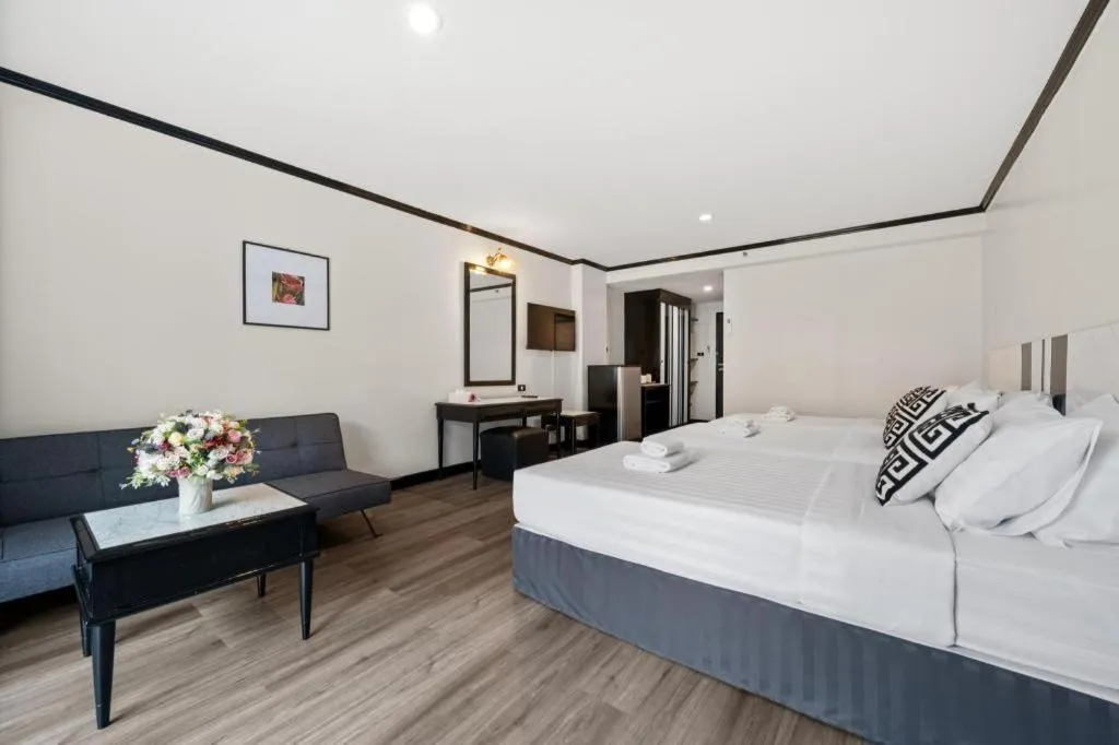 Bed in Town In Town Gardent Resort