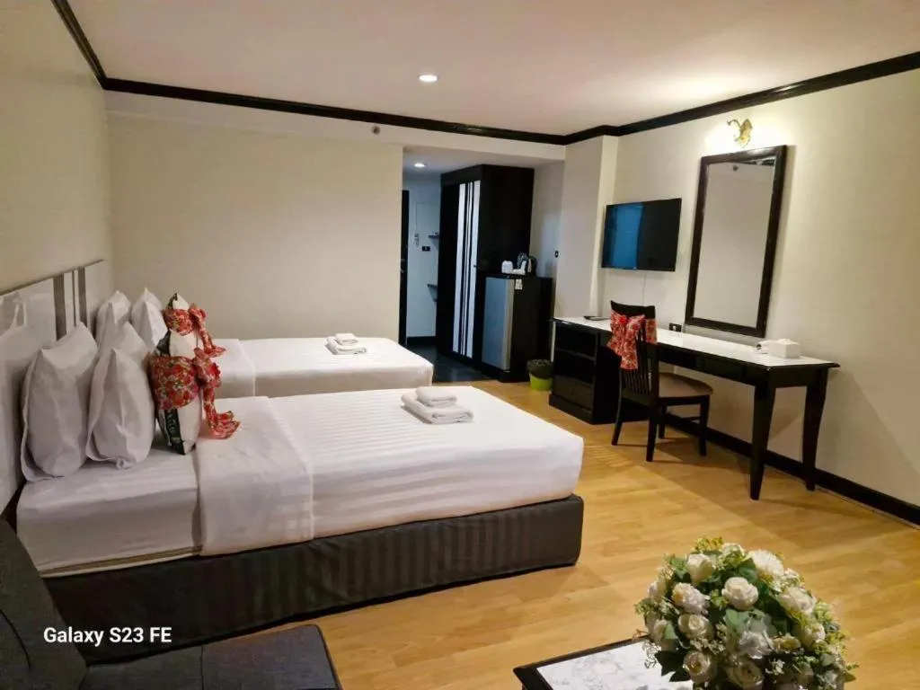 Bed in Town In Town Gardent Resort