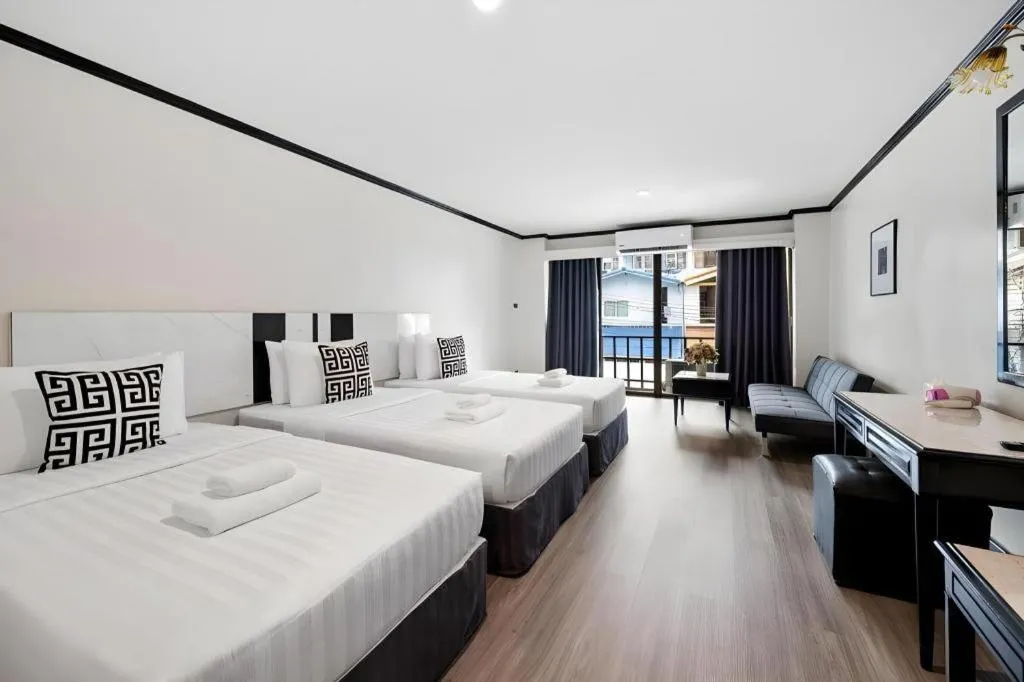 Bed in Town In Town Gardent Resort