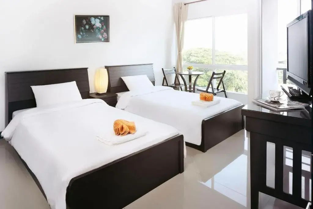 Bed in Baan Payai Resort Bed in Baan Payai Resort