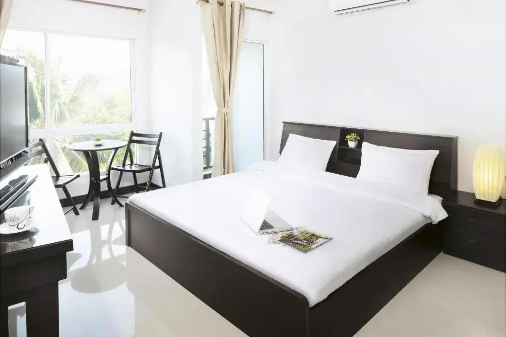 Bed in Baan Payai Resort Bed in Baan Payai Resort