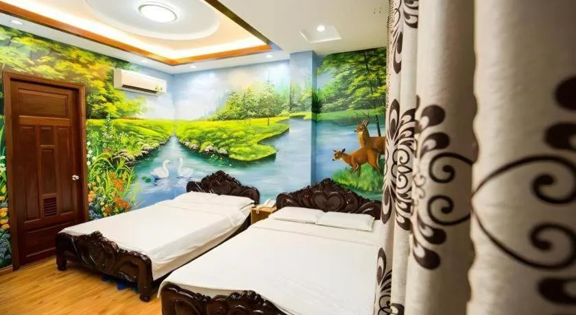 Bed in Phuong Linh Hotel