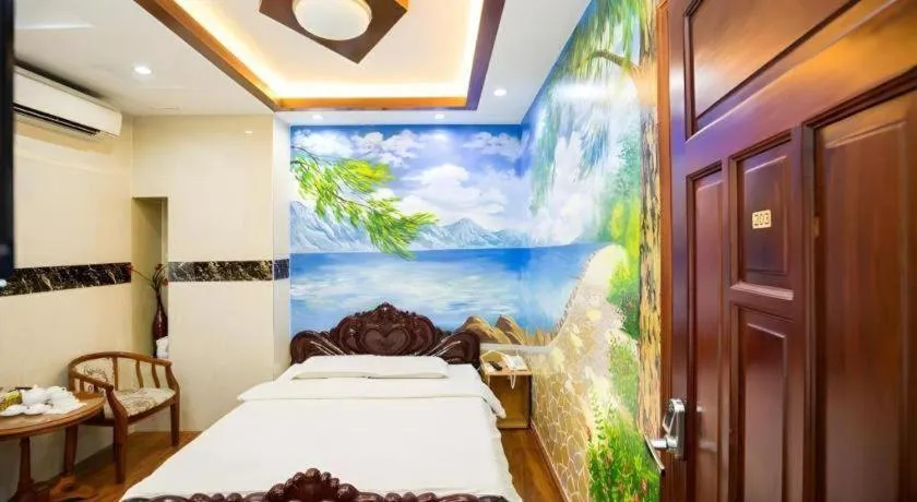 Bed in Phuong Linh Hotel