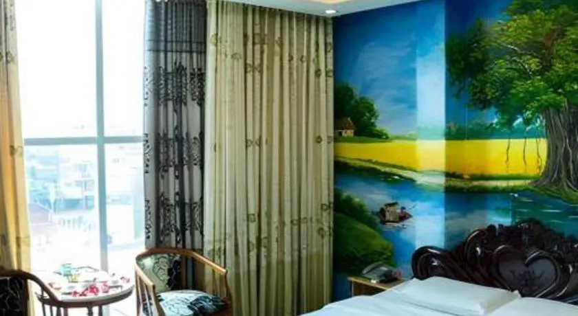Bed in Phuong Linh Hotel