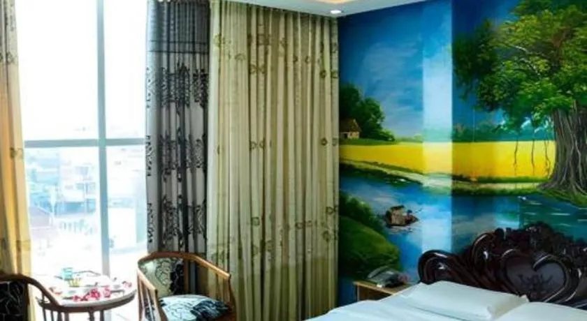 Bed in Phuong Linh Hotel