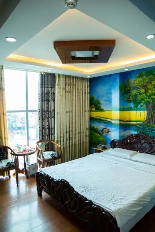 Bed in Phuong Linh Hotel