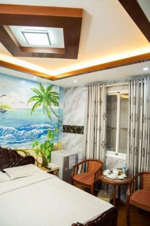 Bed in Phuong Linh Hotel