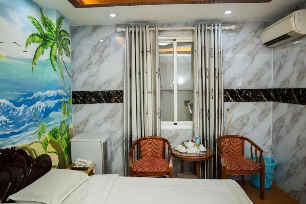 Bed in Phuong Linh Hotel