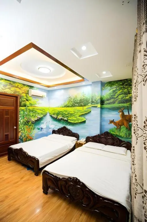 Bed in Phuong Linh Hotel