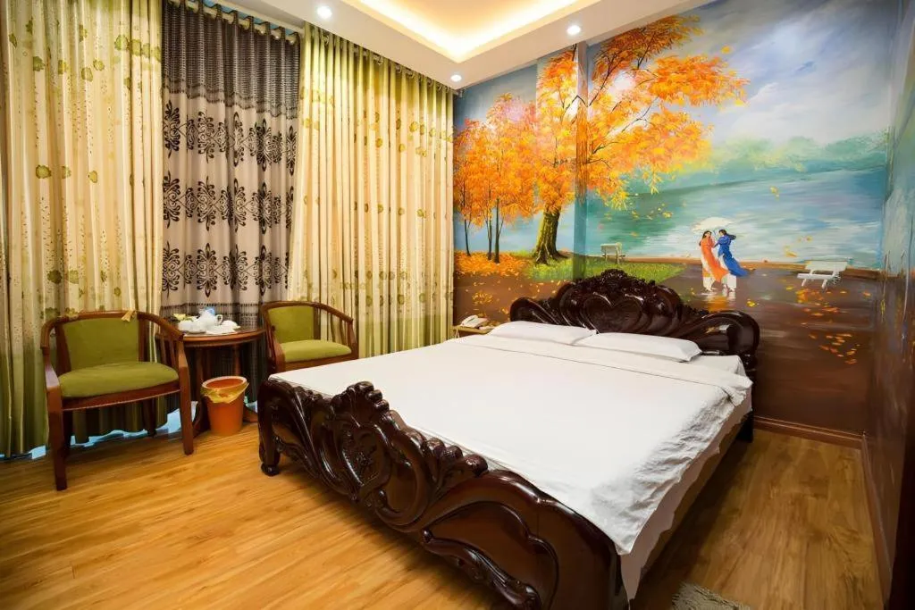 Bed in Phuong Linh Hotel