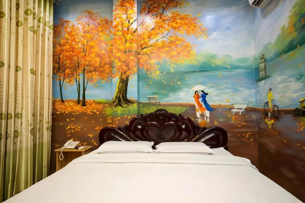 Bed in Phuong Linh Hotel
