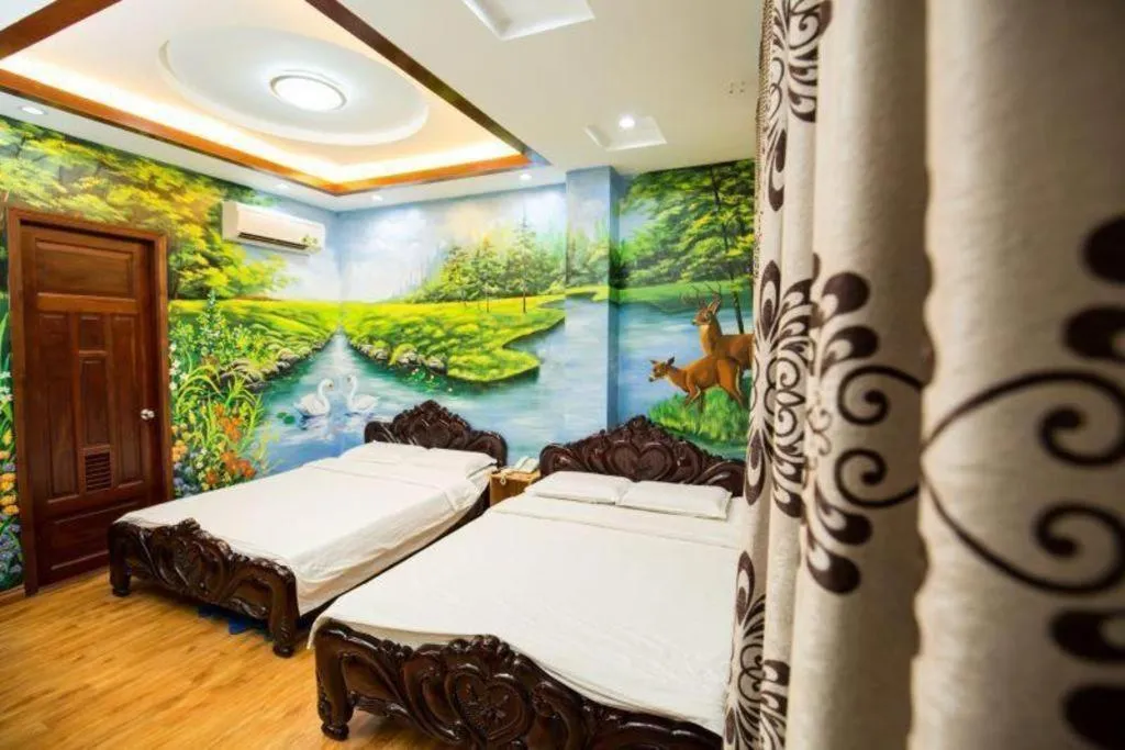 Bed in Phuong Linh Hotel