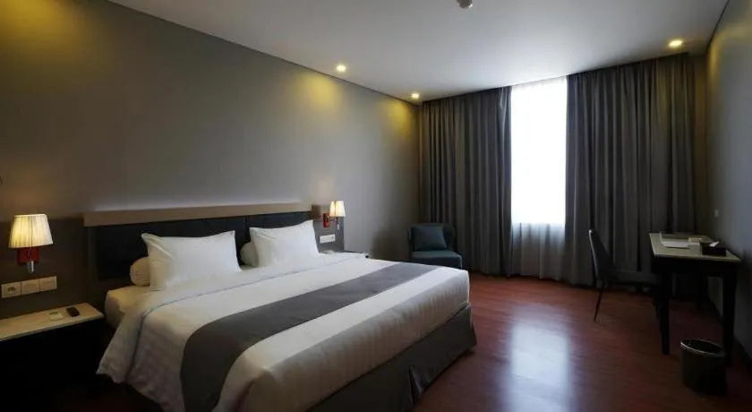 Bed in pyramid suites Hotel