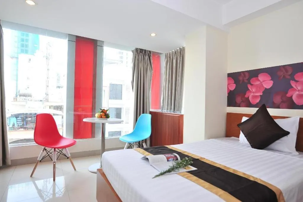 Bed in AMITY HOTEL