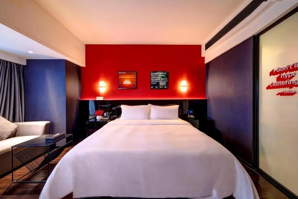 Bed in M Hotel Shenzhen Nanshan