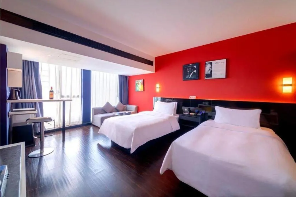 Bed in M Hotel Shenzhen Nanshan