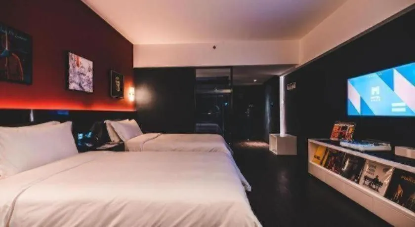 Bed in M Hotel Shenzhen Nanshan