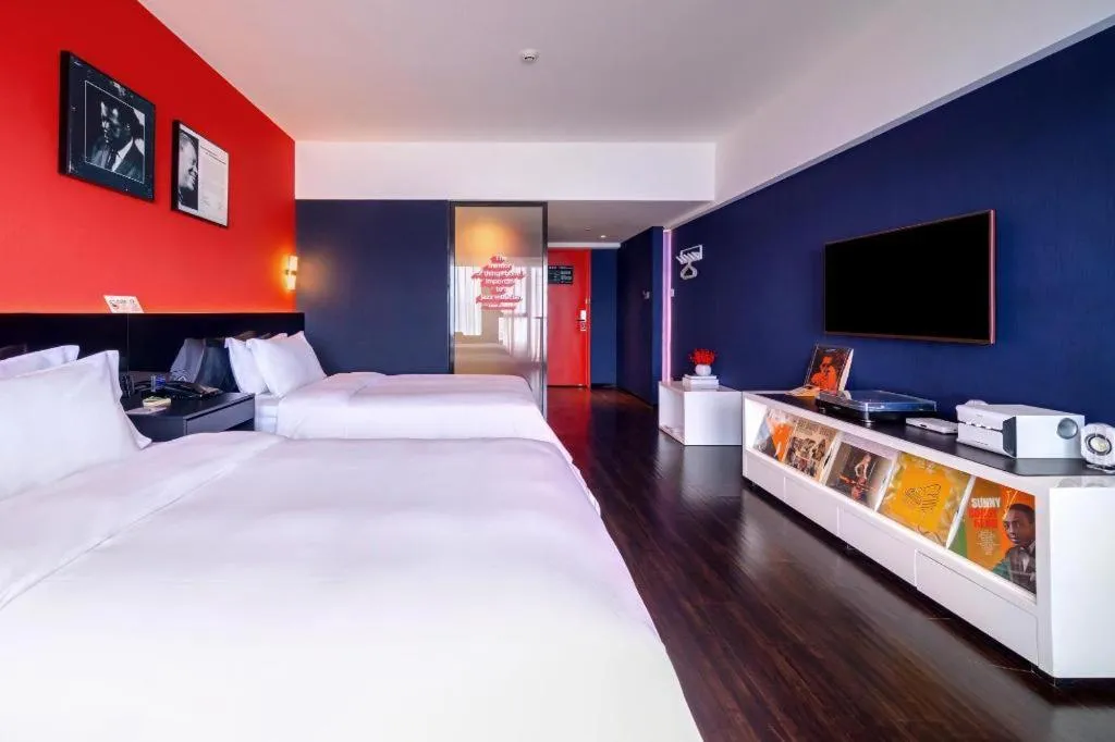 Bed in M Hotel Shenzhen Nanshan