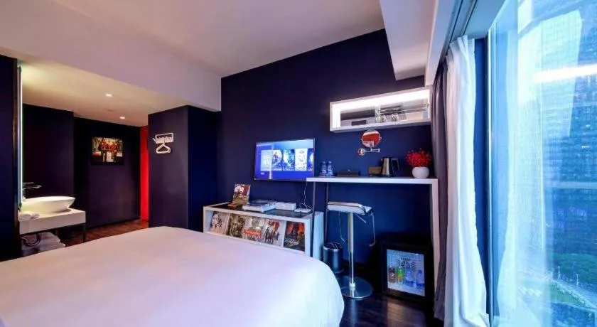 Bed in M Hotel Shenzhen Nanshan